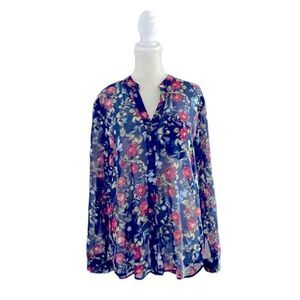 Kut From The Kloth NWT Sinclair floral button up shirt Size medium